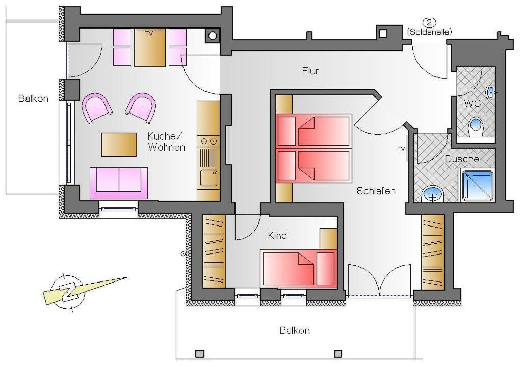 Fellhornhaus Apartment